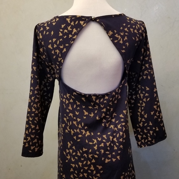 Everly Anthropologie bird dress (H9) - Picture 8 of 8